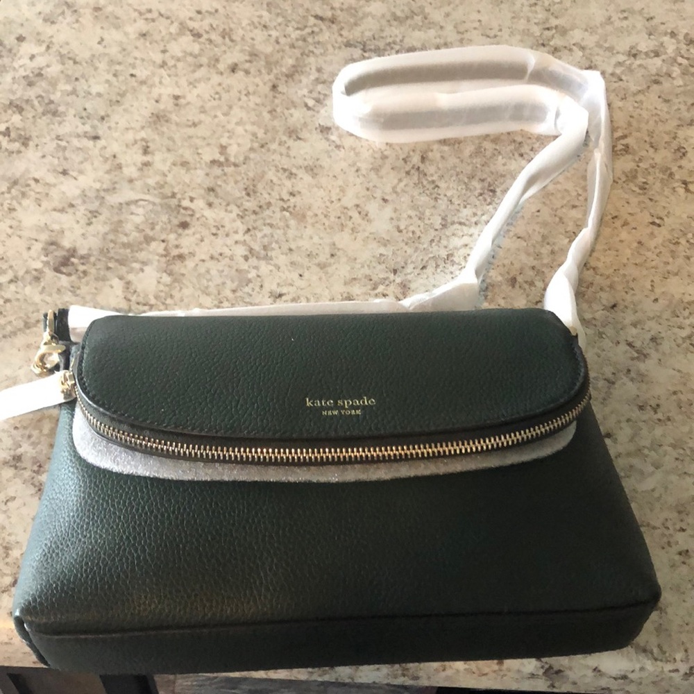 Dark green Kate Spade purse